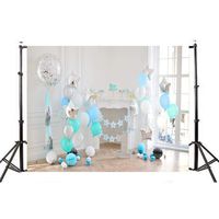 Iusun Backdrops For Photography, Baby Balloon Festival Photography Studio Props Backdrop Background 5x3FT Decor (G)