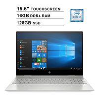 2019 HP Envy x360 15.6 Inch FHD Touchscreen Laptop (Intel Quad Core i5-8265U up to 3.9GHz, 16GB RAM, 128GB SSD, Intel UHD Graphics 620, Bluetooth, WiFi, HDMI, Windows 10)