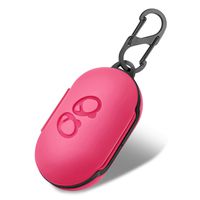 LiZHi for Galaxy Buds Case, Shock Drop Proof air pods Protective Cover Waterproof Soft Skin with Strap Protective Silicone Cover for Samsung Galaxy Buds [Supports Wireless Charging] (Buds-Pink)