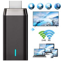 WiFi Display Dongle, Ifmeyasi 5G/2.4G 4K Wireless HDMI Display Adapter Receiver, Screen Mirroring Miracast Dongle from Android/iOS Phone/iPad/Mac/Laptop to TV Monitor Projector