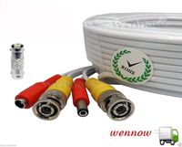 wennow (4)Pack 100ft Pre-made All-in-One Video and Power for Lorex CCTV Security Camera
