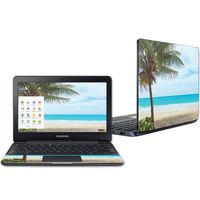 Mightyskins Skin Compatible with Samsung Chromebook 3 11.6" - Beach Bum | Protective, Durable, and Unique Vinyl Decal Wrap Cover | Easy to Apply, Remove, and Change Styles | Made in The USA