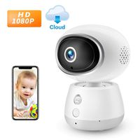 2019 New 1080P IR Home Wireless Camera IP WiFi Camera Haichendz HD Indoor Security Surveillance System Pan/Tilt Two-Way Audio & Night Vision Baby/Elder/Pet/Nanny Monitor