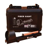 dtit Red Dot Red Fiber Holographic Scope Sight Ultralight for Shotgun Rib Rail Rifle Hunting