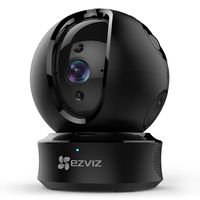 EZVIZ Pan/Tilt/Zoom Camera 1080p IP Dome Security Surveillance System Night Vision Auto Motion Tracking Pet Baby Monitor Two Way Audio Compatible with Alexa WiFi 2.4G Only BK CTQ6C