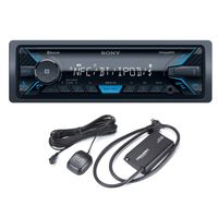 Sony DSX-A405BT Receiver with Bluetooth and Sirius XM Tuner Bundle