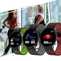 Idomeo Unisex Waterproof Digital Display Buckle Closure Smart Bracelet Health Wristband Smart Watches