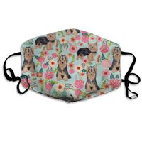 Yorkie Dust Mask,Washable and Reusable Cleaning Gardening Outdoor Activities Warm Windproof Mask