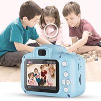 Geciea Kids Mini Digital Camera 2 Inch Screen 1280x720p Video Recorder Educational Toys for 4-12 Years Old Boys and Girls,32GB TF Card (Not Included) Digital Cameras