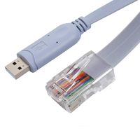 Type C to RJ45 Console Cable Cisco Console Cable for Routers/Windows 7,8 /Switches/PCs/Laptops (USB-C 6FT)