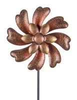 MUMTOP Wind Spinner 45" Wind Sculptures for Patio Lawn and Garden Let You Feel Different Visual Effects and Relax Your Mood (Red)
