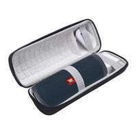 for UE BOOM 3 Case Cover Hard Storage Box Travel Carrying Bag for Ultimate Ears BOOM 3 Wireless Bluetooth Speaker, fits for Charging Dock and Accessories (Black)