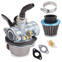 PZ19 Carburetor with 35mm Air Filter Fuel Filter for Taotao 50cc 70cc 90cc 110cc 125cc Dirt Bike ATV Scooter Moped