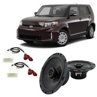 Compatible with Scion xB 2004-2015 Front Door Factory Replacement Speaker Harmony HA-R65 Speakers