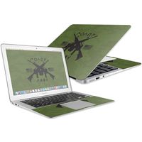 MightySkins Skin Compatible with Apple MacBook Air 13" (2017) - Molon Labe | Protective, Durable, and Unique Vinyl Decal wrap Cover | Easy to Apply, Remove, and Change Styles | Made in The USA