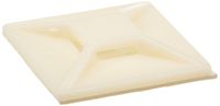 Monoprice Cable tie mounts 40x40(mm), 80pcs/Pack - white