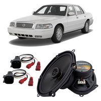 Compatible with Mercury Grand Marquis 2003-2010 Front Door Factory Replacement Harmony HA-R68 Speakers