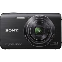 Sony Cyber-shot DSC-W650 16.1 MP Digital Camera with 5x Optical Zoom and 3.0-Inch LCD (Black) (2012 Model)