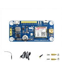 Raspberry Pi GSM/GPRS/Bluetooth HAT Based on SIM800C Supports SMS, GPRS, DTMF, HTTP, FTP, MMS, email for Band GSM 850/EGSM 900/DCS Compatible with Pi 2B/3B/3B+/4B/Zero/Zero W,Jetson Nano