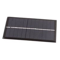 uxcell DC 6V 1W Rectangle Energy Saving Solar Cell Panel Module for Charger
