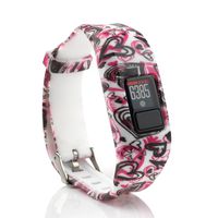 Tkasing Compatible with Garmin Vivofit 3/jr/jr 2 Bands,Adjustable Replacement Wristbands with Watch Buckle for Garmin Vivofit 3 Kids Women Men(No Tracker)