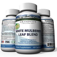 White Mulberry Leaf Blend 500mg | Control Appetite, Curbs Sugar & Carb Cravings | Helps Lower Blood Sugar Levels