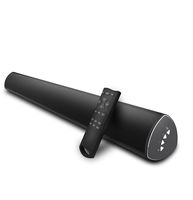 38 inch TV Sound Bars, 80W Surround Soundbar Wired and Wireless Bluetooth Audio 6 Speakers for TV, 2 Bass and Treble Adjustable, Dual Connection Ways