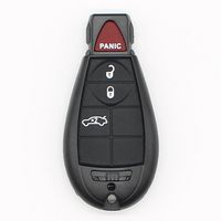 3+1 Panic 4 Buttons Remote Car Key Fob Cover Key Shell Case for Dodge Journey Charger Magnum Challenger Chrysler 300