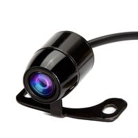 World Smallest HD Color CMOS Waterproof Vehicle Car Rear View Backup Camera 170 Degree Viewing Angle Rearview Camera Night Vision Parking/Reverse Assistance Scale Line Display Car Camera