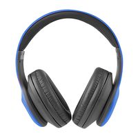 Altec Lansing MZX300-BLU Wireless Over Ear Bluetooth Headphones with Microphone, Blue