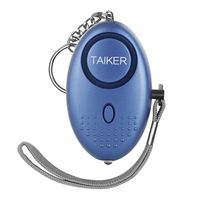 Taiker Personal Alarm for Women, 140DB Emergency Self-Defense Security Alarm Keychain with LED Light for Women Kids and Elders (Blue)