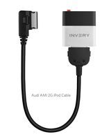 Airdual Bluetooth Adapter for Audi MMI 2G AMI iPod Integration 30pin Audio Receiver for Music Interface (2009 Year or Earlier) with Cable