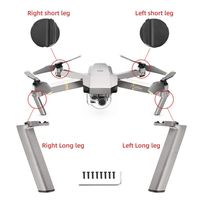 HeiyRC 4 in 1 Replacement Landing Gear Leg for DJI Mavic Pro Platinum Drone,Left Right Front Back Stand Leg Feet Repair Parts Accessory