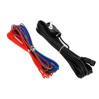 Aramox RGB Camera Harness, 2 PCS Car RGB Rear View Camera Cable Socket Video Harness Fit for RNS315 RNS510 RCD510