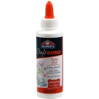Elmer's Craft Bond Tacky Glue, 4 oz, Clear