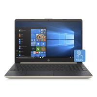 HP 2019 Premium 15 15.6 Inch HD SVA Touchscreen Laptop (Intel Dual Core i3-8145U up to 3.9 GHz, 4GB RAM, 1TB SSD, Intel UHD Graphics 620, WiFi, Bluetooth, HDMI, Windows 10) (Gold)