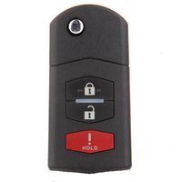 SCITOO Keyless Entry Kit, 1 PC Replacement fit 2007-2012 Mazda CX-7 CX7 Key Fob