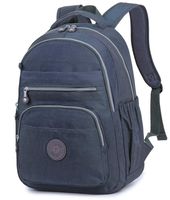 Backpack, Waterproof and Tear Resistant, Soft and Comfortable Oxford Cloth, can Carry Laptop, Leisure Travel, Compatible with Schoolbag for Boys,Girls,Teens, and Adults (Navy Blue)