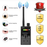 Anti Spy Wireless RF Signal Detector, Bug Detector, Upgraded Hidden Camera Detector, KORKUAN GSM Eavesdropping Device for Wireless Audio Bug, GPS Rader Radio Scanner
