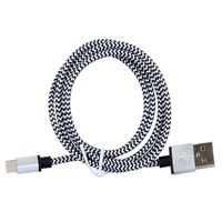 Fast Charger,USB-C 3.1 Type C Male to USB 2.0 A Male Shmei Data Cable For for Tablet &Mobile Phone & Hard Disk Drive (Silver)