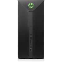 HP Pavilion Power Desktop Computer, AMD Ryzen 5 1400, AMD Radeon RX 580, 8GB RAM, 1TB Hard Drive, Windows 10 (580-130, Black)