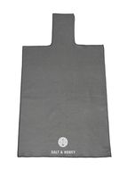 Salt & Honey Non-Slip Pilates Reformer Mat Towel (Black)