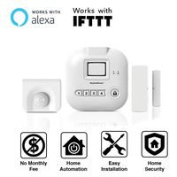 Skylink SK-150 Basic Starter Kit Connected Wireless Alarm, Home Security System & Home Automation System, iOS iPhone Android Smartphone, Echo Alexa and IFTTT Compatible with No Monthly Fees, White