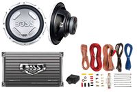 New BOSS AUDIO CX122 12" 1400W Car Power Subwoofer Sub + Mono Amplifier+ Amp Kit