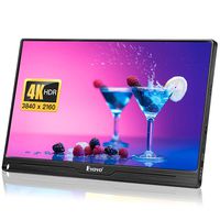 Eyoyo Portable Computer Monitor 4K Gaming Monitor 13.3 inch 3840x2160 UHD IPS Display USB-C Monitor Compatible with Mac Laptop PS4 Xbox One Smartphone