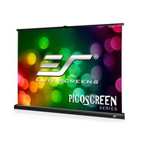 Elite Screens PicoScreen Series, 55-inch 4:3, Light-Weight Portable Table-Top Pull-Up Home Movie/ Theater/ Office Projection Screen, MaxWhite 1.1 Gain (Ultra HD/8K), PC55W