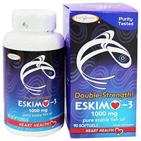 Enzymatic Therapy Eskimo-3®6 Double-Strength 1000 mg 90 softgels (pack of 3)