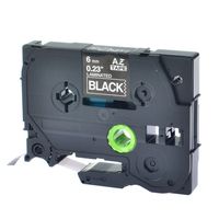 4PK Compatible TZe-315 TZe315 TZ-315 TZ315 Laminated White on Black Tape