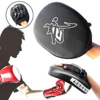 YunZyun Focus Boxing Punch Mitts Training Pad for MMA Karate Muay Thai Kick Punching Kickboxing Bags Hand Target Pads Men (Black)
