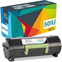 Do it Wiser Compatible Toner Cartridge Replacement for 50F1U00 501U Lexmark MS610dn MS610 MS510 MS510dn MS610de MS610dtn MS610dte (20,000 Pages) Ultra High Yield